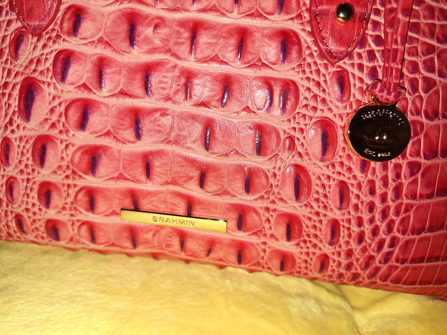 BRAHMIN Marissa Satchel - Cayenne Taos - NWT (Price Includes Shipping)