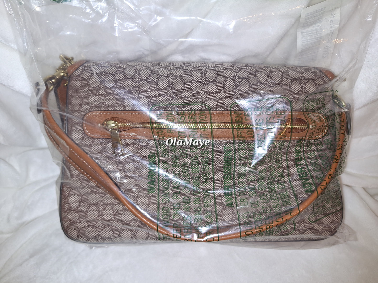 Coach Soft Tabby - Burnished Amber, Brass & Signature Jacquard - NWT (Price Includes Shipping) Received from Amazon and never opened)