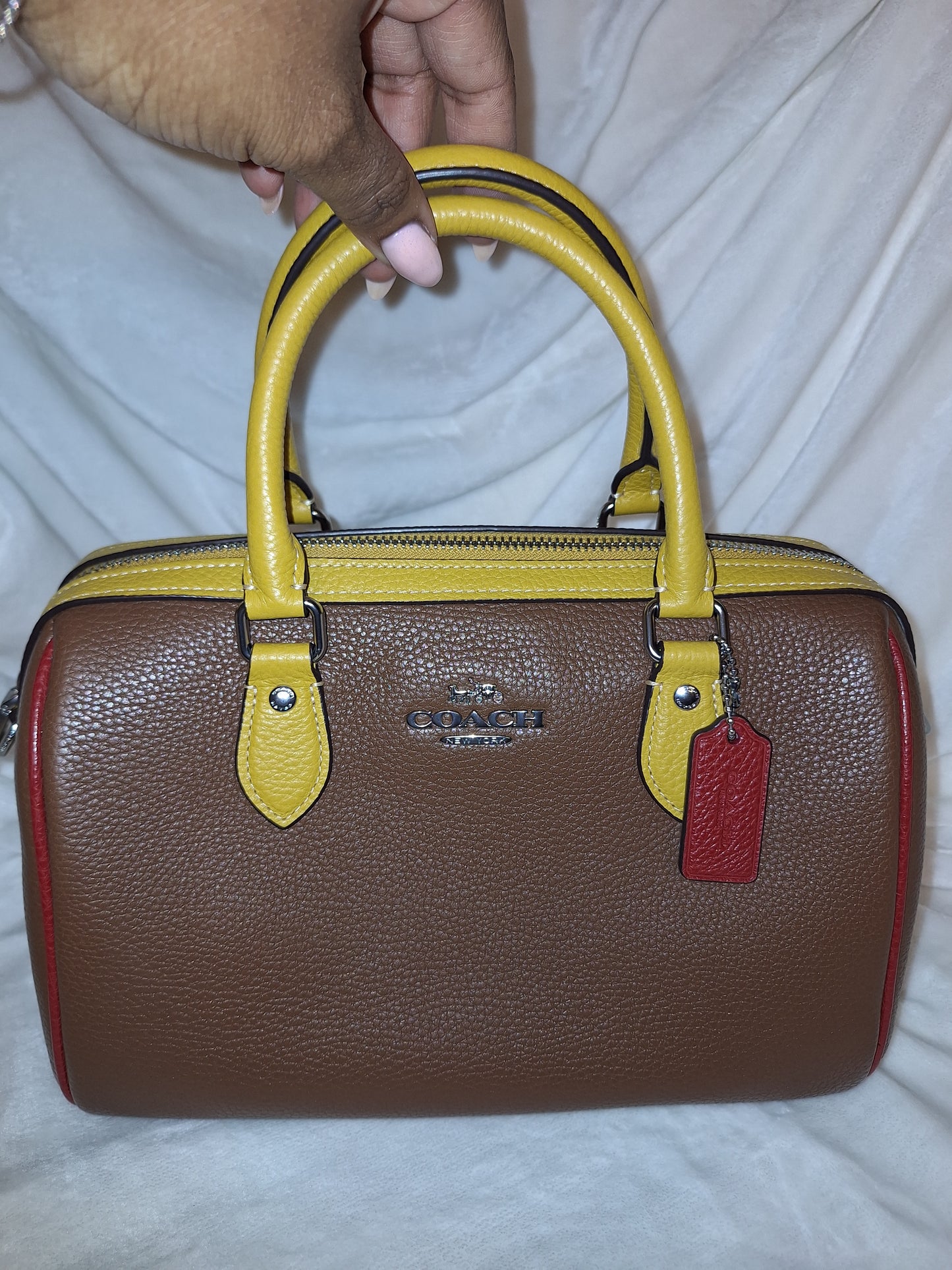 Coach Rowan - Saddle Colorblock - EUC (Price Includes Shipping)