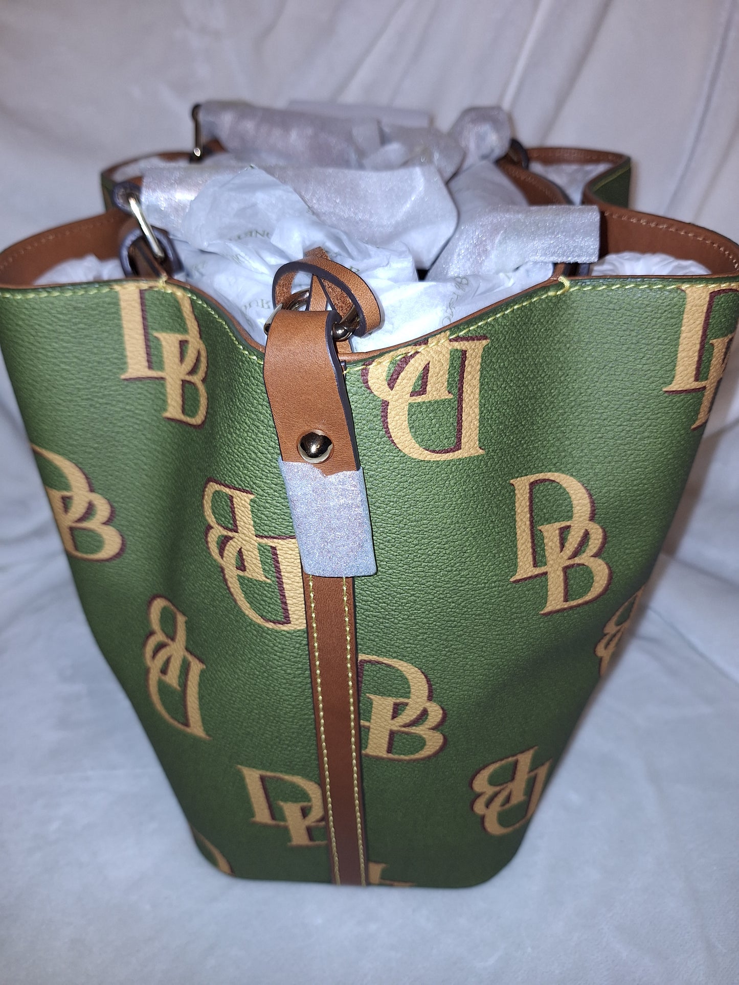 Dooney & Bourke Monogram Brenna - Avocado - NWT (Price Includes Shipping)