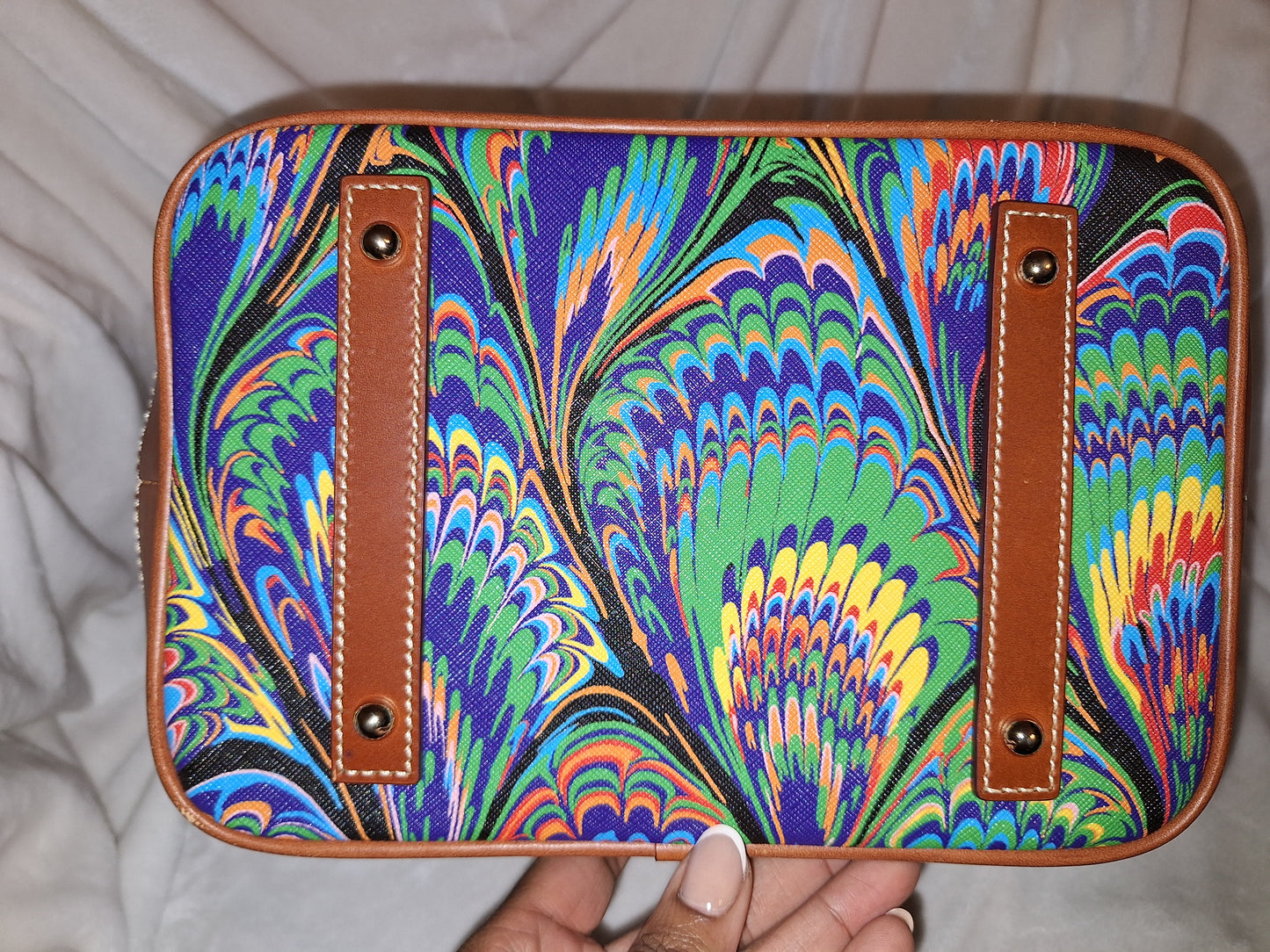 Dooney & Bourke Plumes Drawstring Bag - Blue - NWT (Price Includes Shipping)