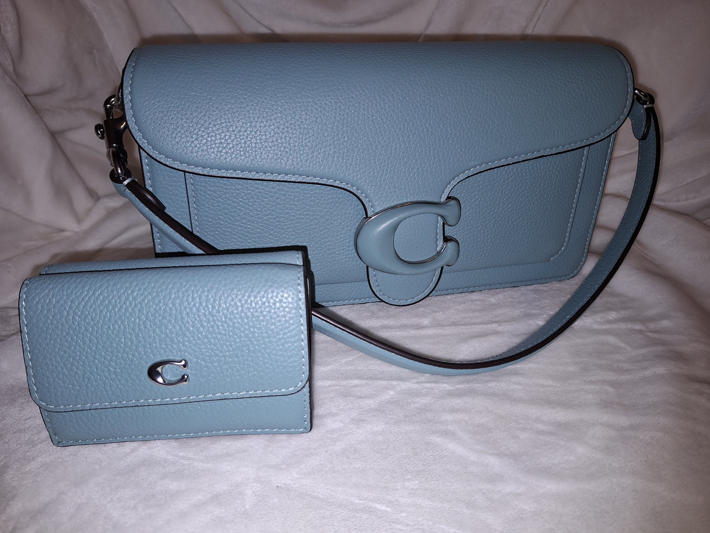 Coach Tabby 26 Aquamarine & Matching Wallet - NWT (Price Includes Shipping)