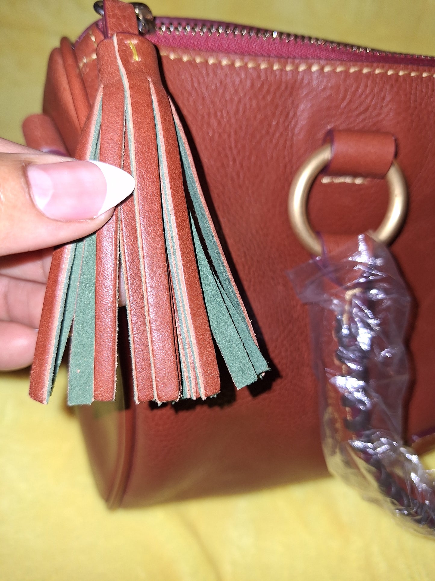 Dooney & Bourke Florentine Barrel Satchel - Ginger - NWT - Price Includes Shipping