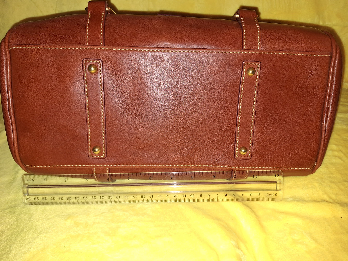 Dooney & Bourke (Large)  Florentine Leather Satchel & Matching Wallet - Ginger - NWT - Price Includes Shipping