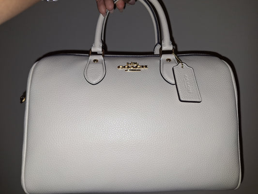 Coach Large Rowan - Ivory - NWT (Price Includes Shipping)