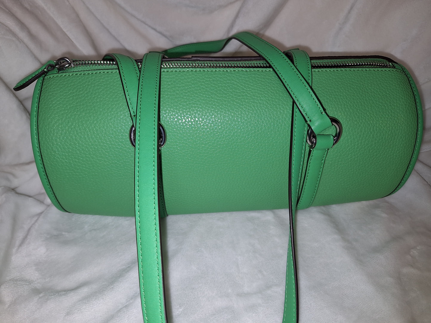 Coach Coachtopia Barrel Bag - Electric Kelp - EUC - (Price Includes Shipping) (Received from Coach without Coachtopia Hangtags)