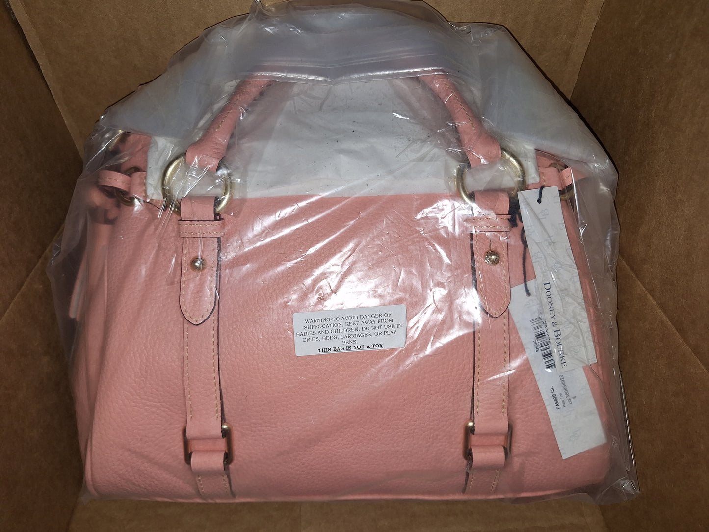 Dooney & Bourke Pale Pink Satchel - NWT - (Price Includes Shipping)