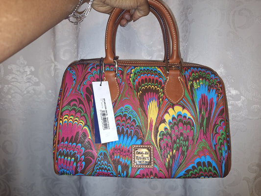 Dooney & Bourke Plumes Barrel Satchel - NWT (Price Includes Shipping)