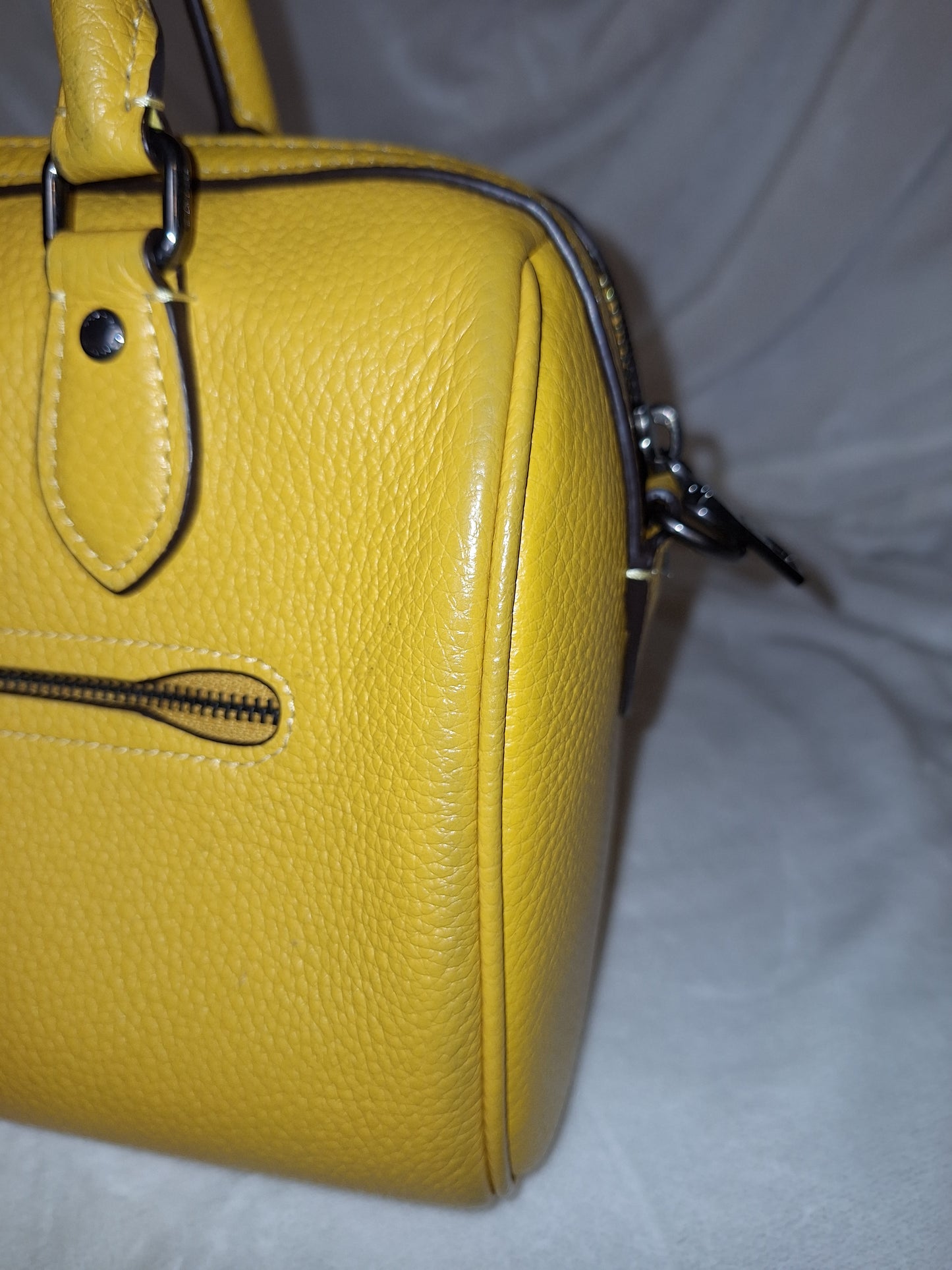 Coach Rowan Satchel - Tumeric  - GUC - (Price Includes Shipping)