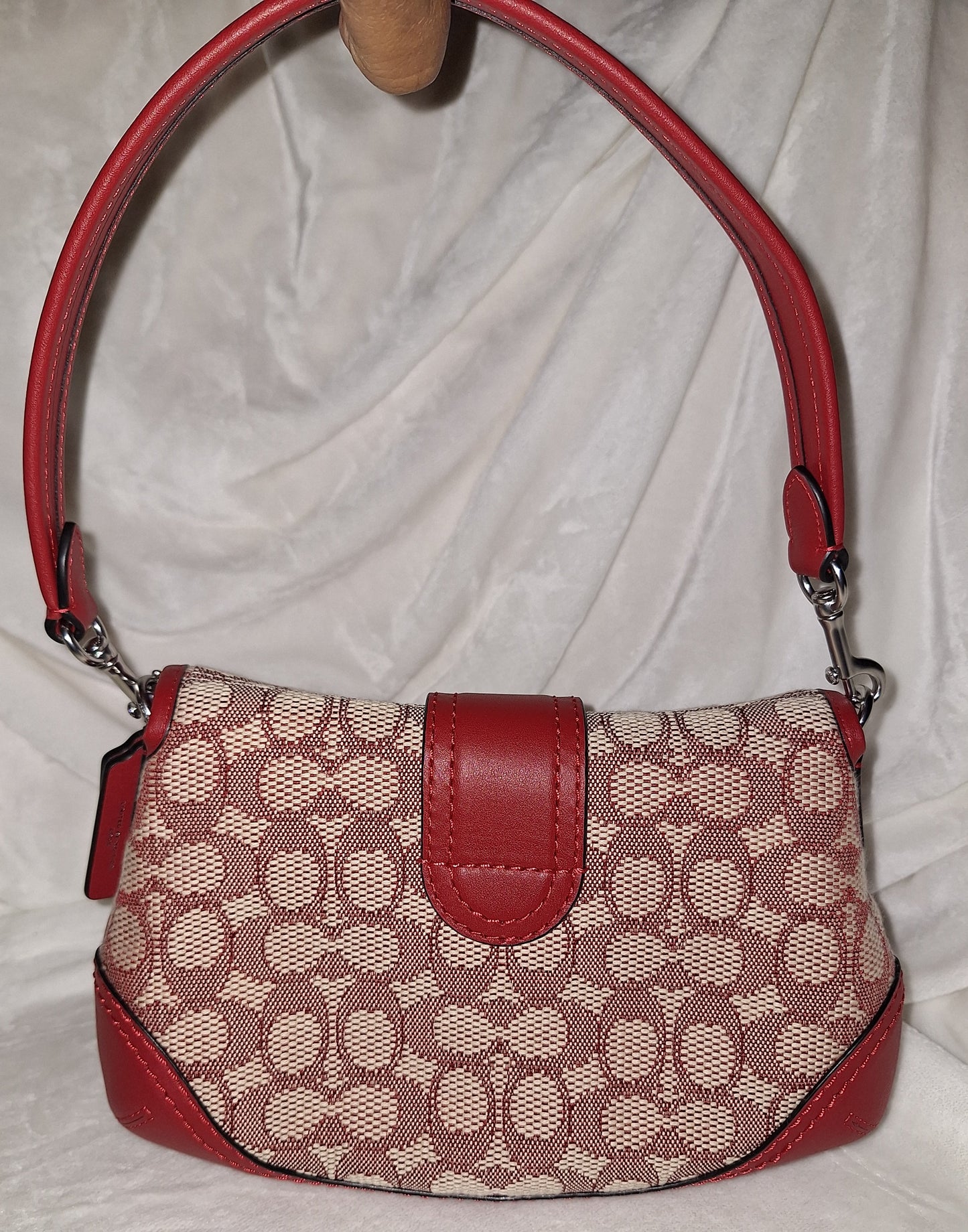 Coach Signature Jacquard Soho - Ruby - NWT (Price Includes Shipping)