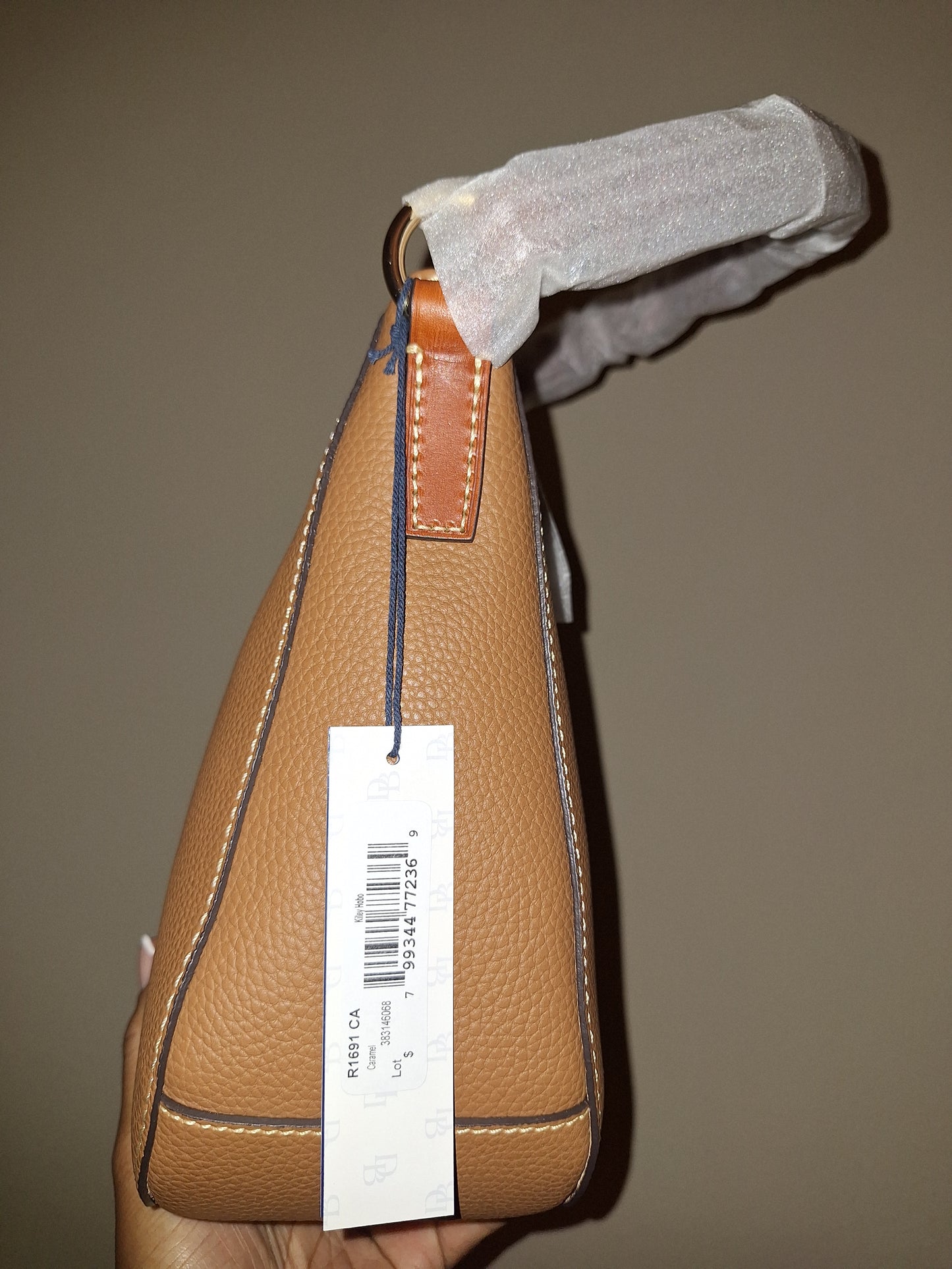 Dooney & Bourke Large Kiley Hobo - Caramel - NWT (Price Includes Shipping)