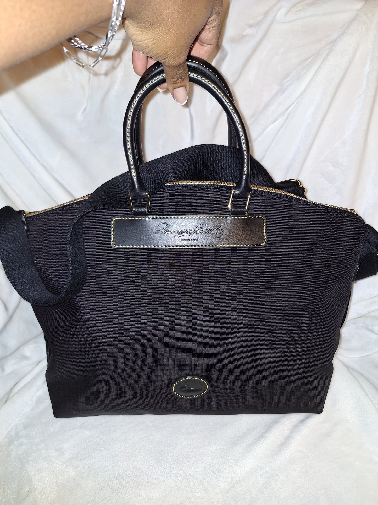 Dooney & Bourke Nylon Juliette Bag - Black/Black - NWT(Price Includes Shipping)