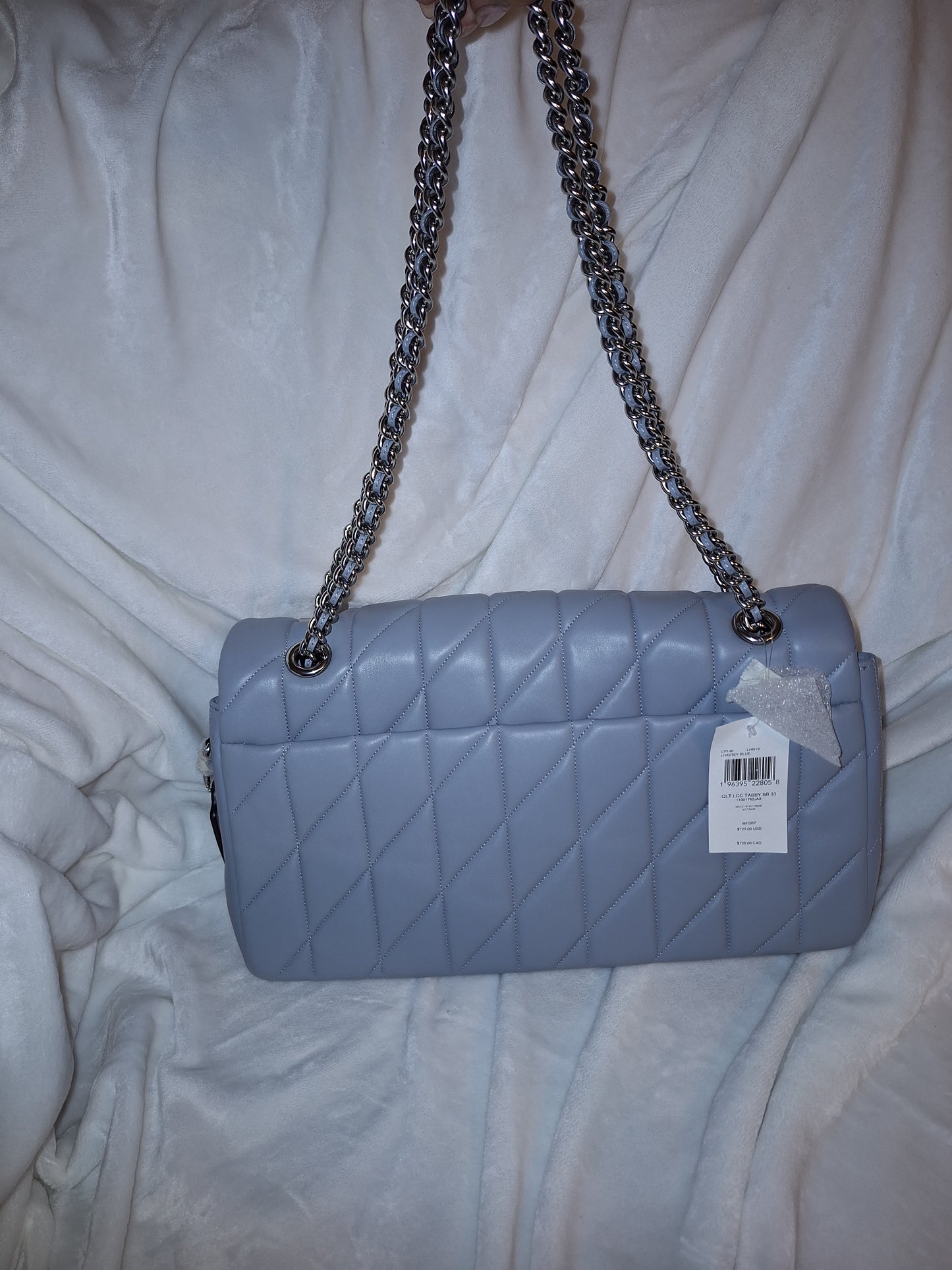 Coach Tabby 33 - Grey Blue - NWT (Price Includes Shipping)