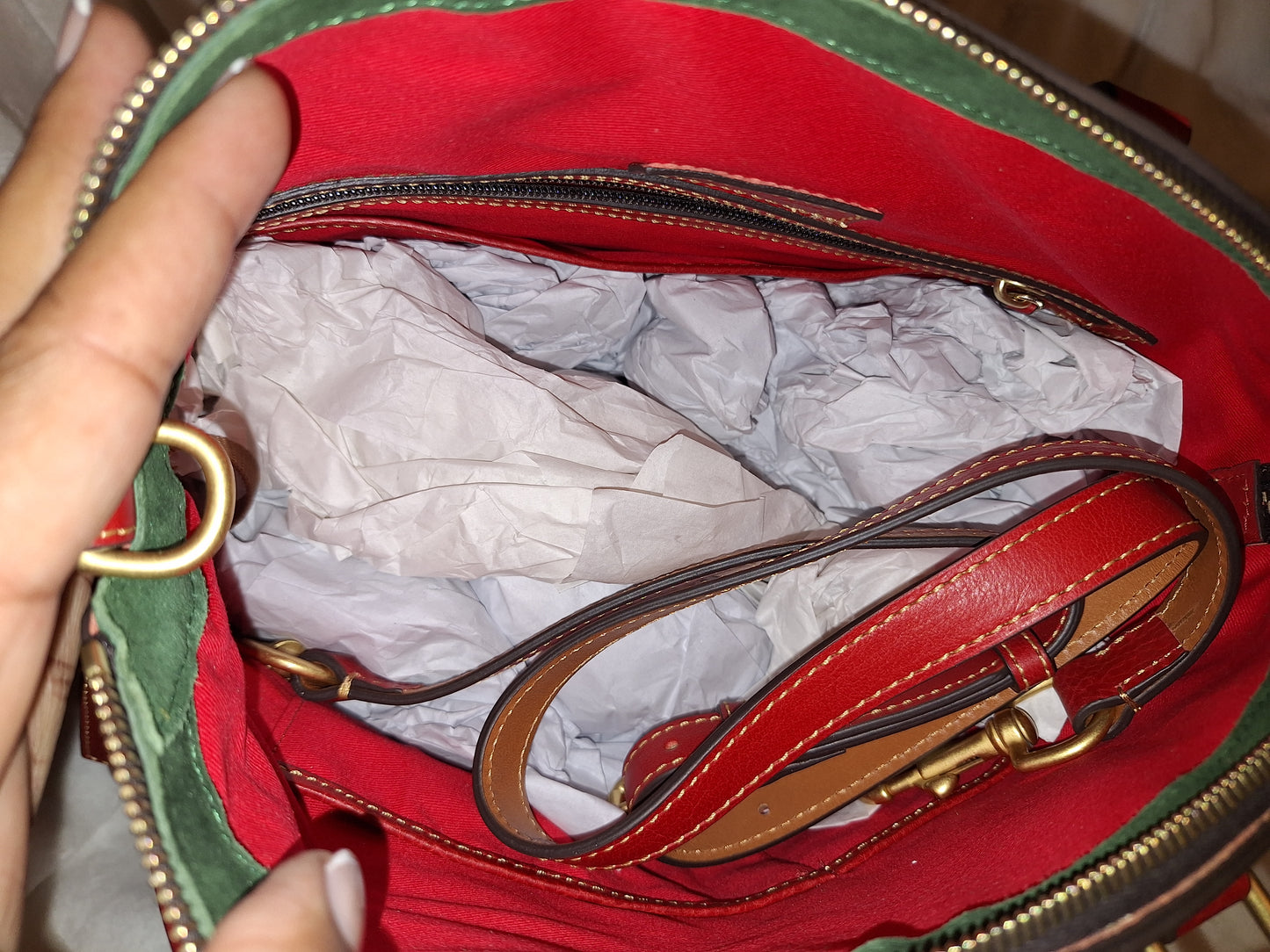 Dooney & Bourke Florentine Clayton Satchel - Red - NWT (Price Includes Shipping)