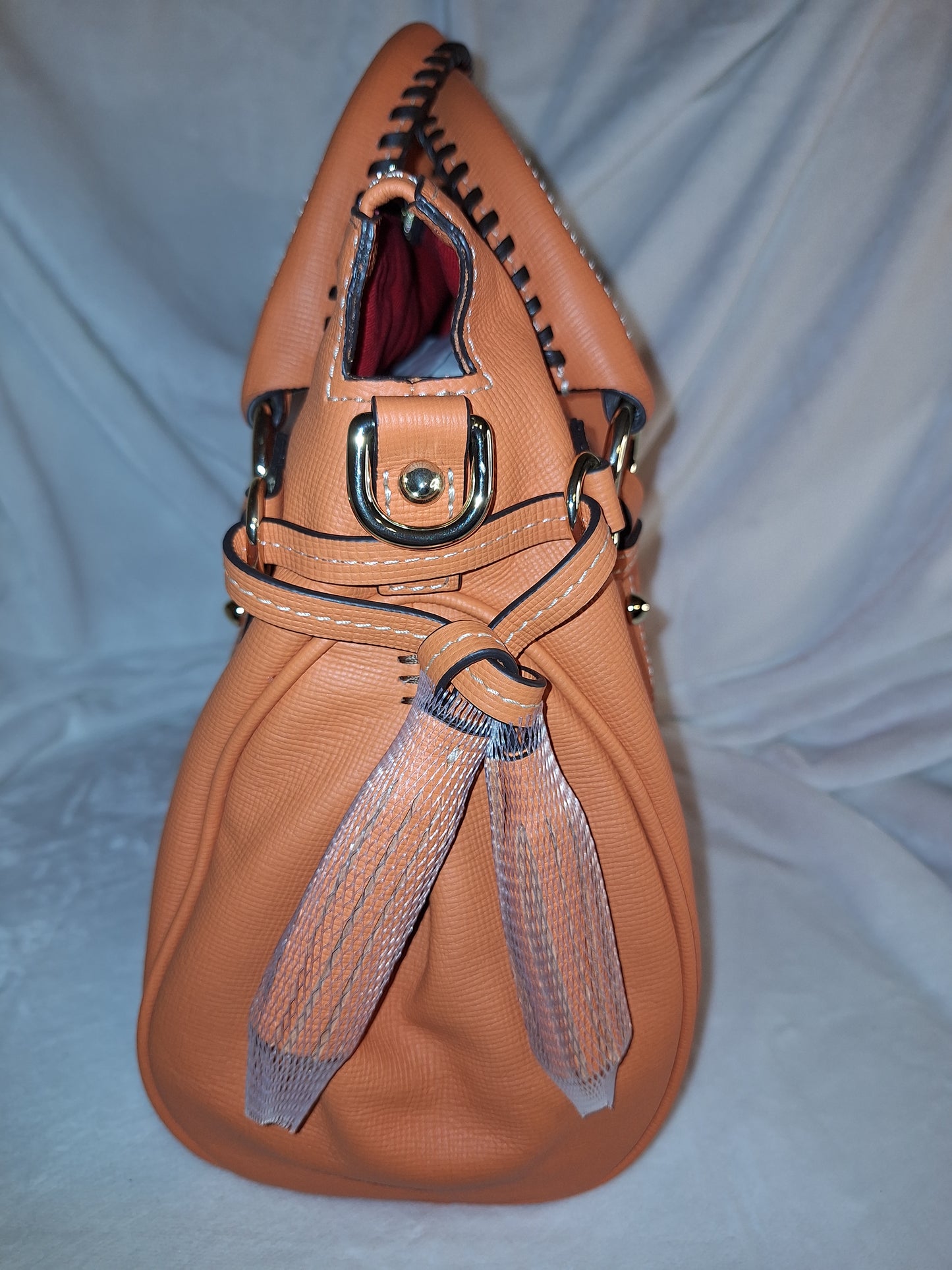 Dooney & Bourke Leather Satchel - Orange - NWT (Price Includes Shipping)
