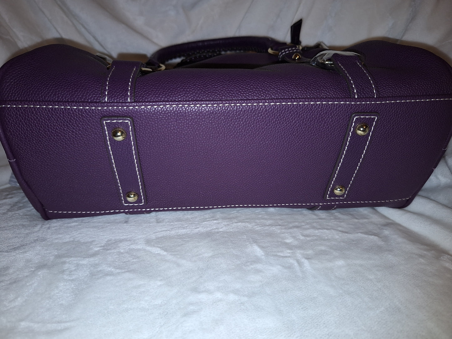 Dooney & Bourke Leather Satchel - Purple - NWT (Price Includes Shipping)