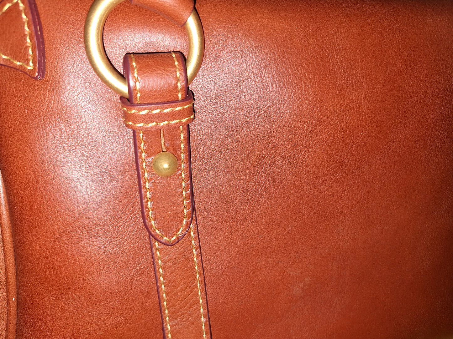 Dooney & Bourke (Large)  Florentine Leather Satchel & Matching Wallet - Ginger - NWT - Price Includes Shipping