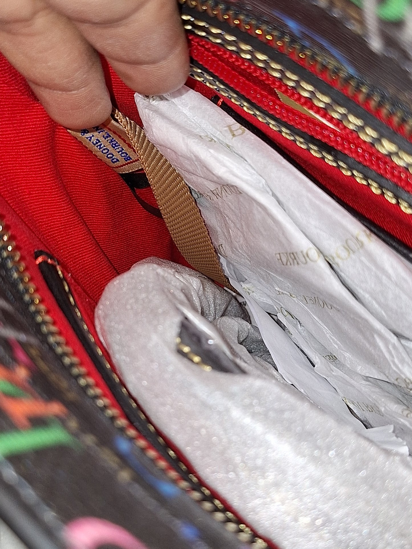 Dooney & Bourke Multicolor Monogram Zip Crossbody - NWOT - (Price Includes Shipping)