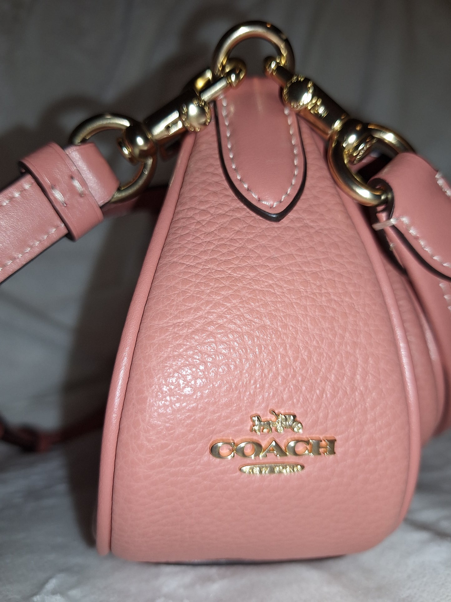 Coach Leather Ashton - Burnt Coral - NWT (Price Includes Shipping)