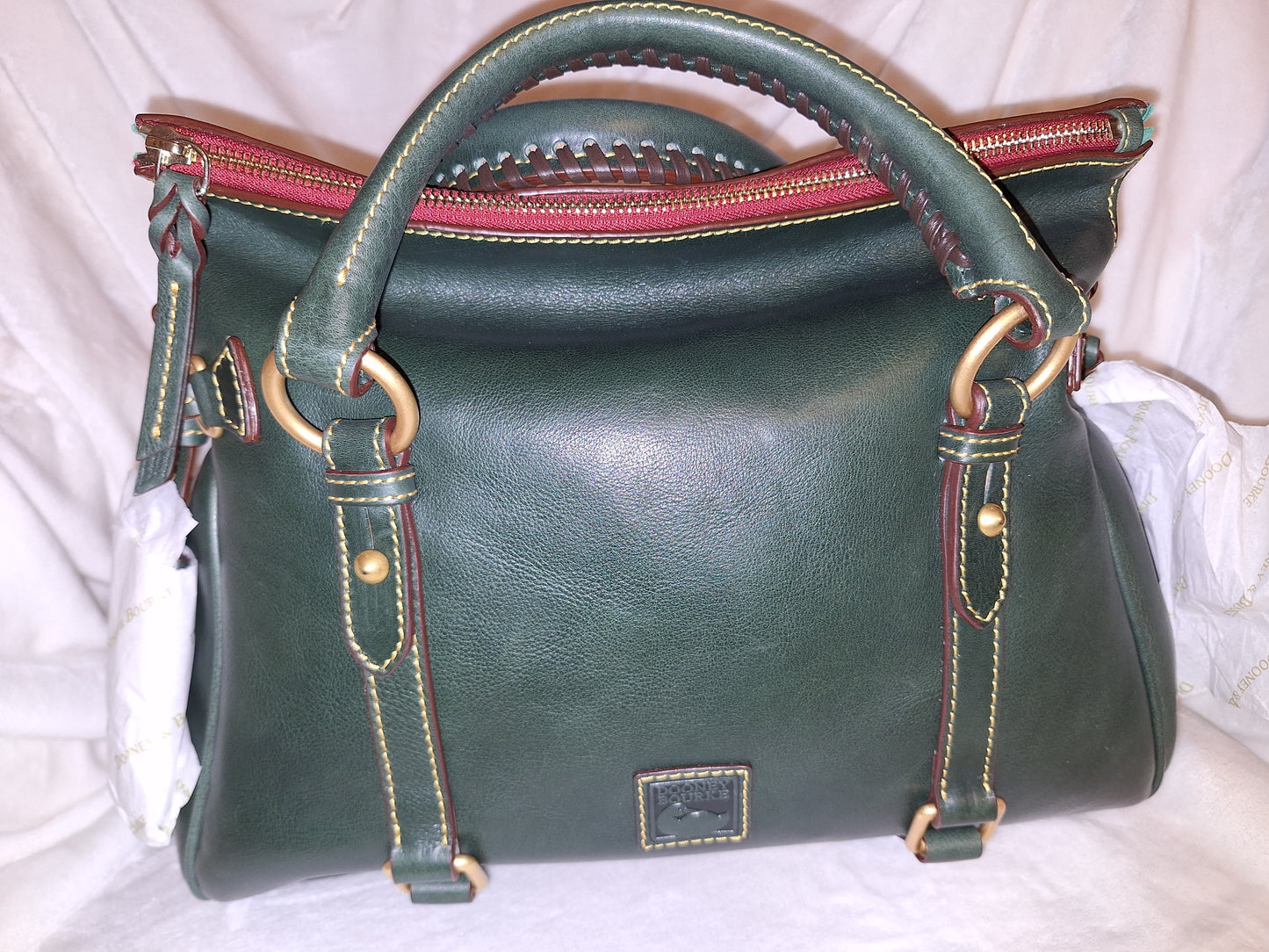 Dooney & Bourke Florentine Ivy Satchel - NWT - (Purchased Without DB Label Inside) (Price Includes Shipping)