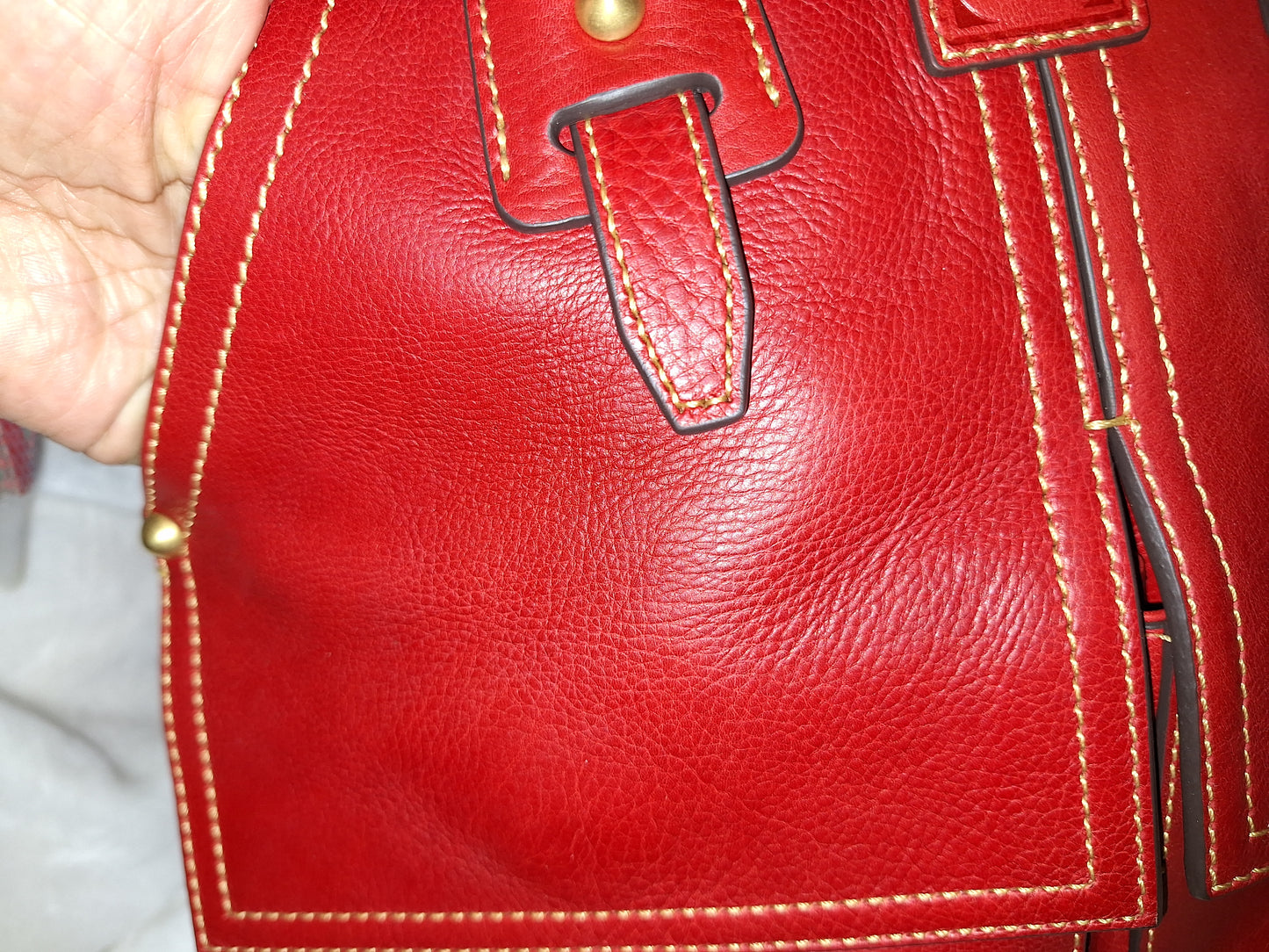 Dooney & Bourke Florentine Clayton Satchel - Red - NWT (Price Includes Shipping)