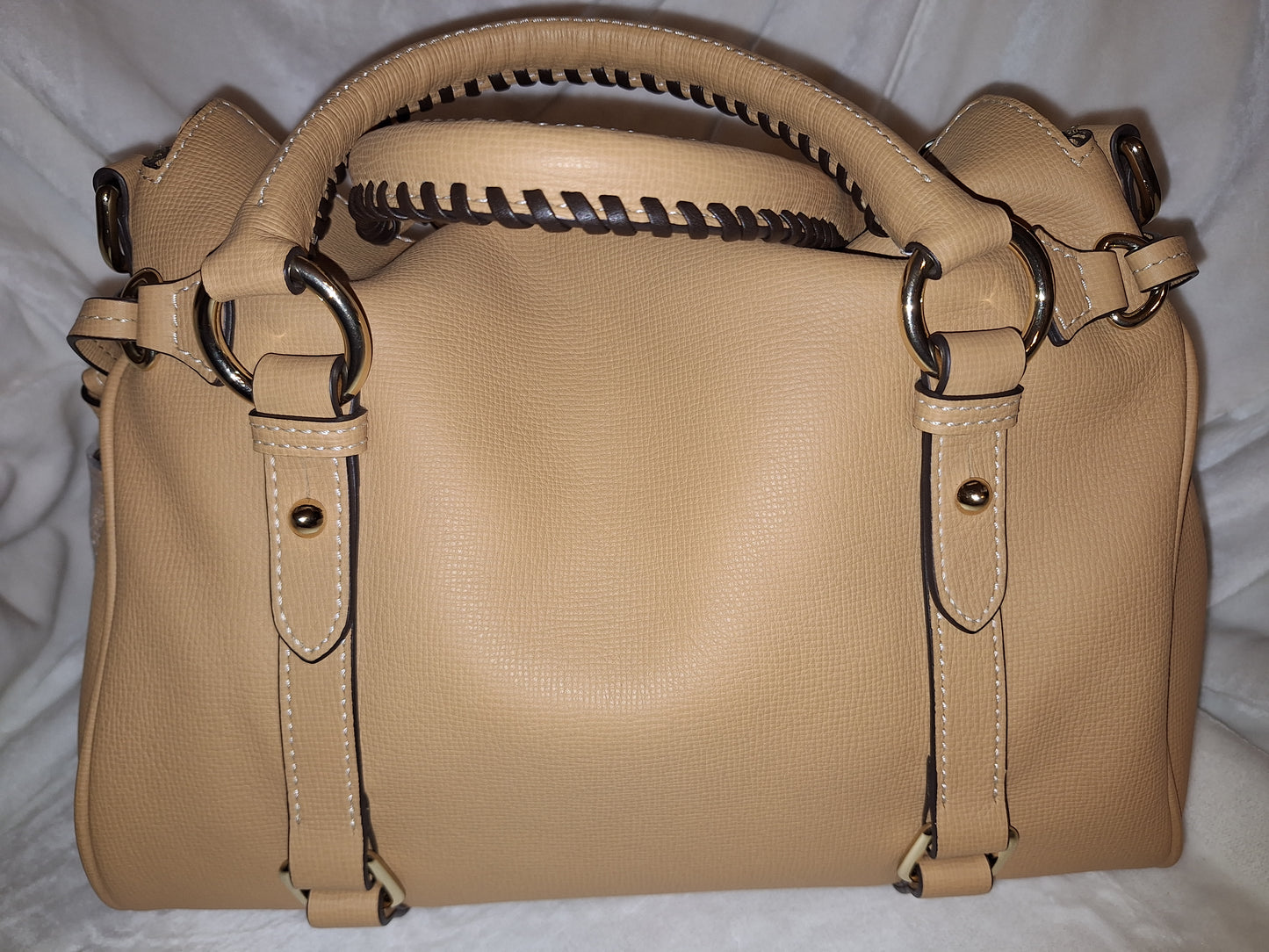 Dooney & Bourke Leather Satchel - Tan - NWT (Price Includes Shipping)