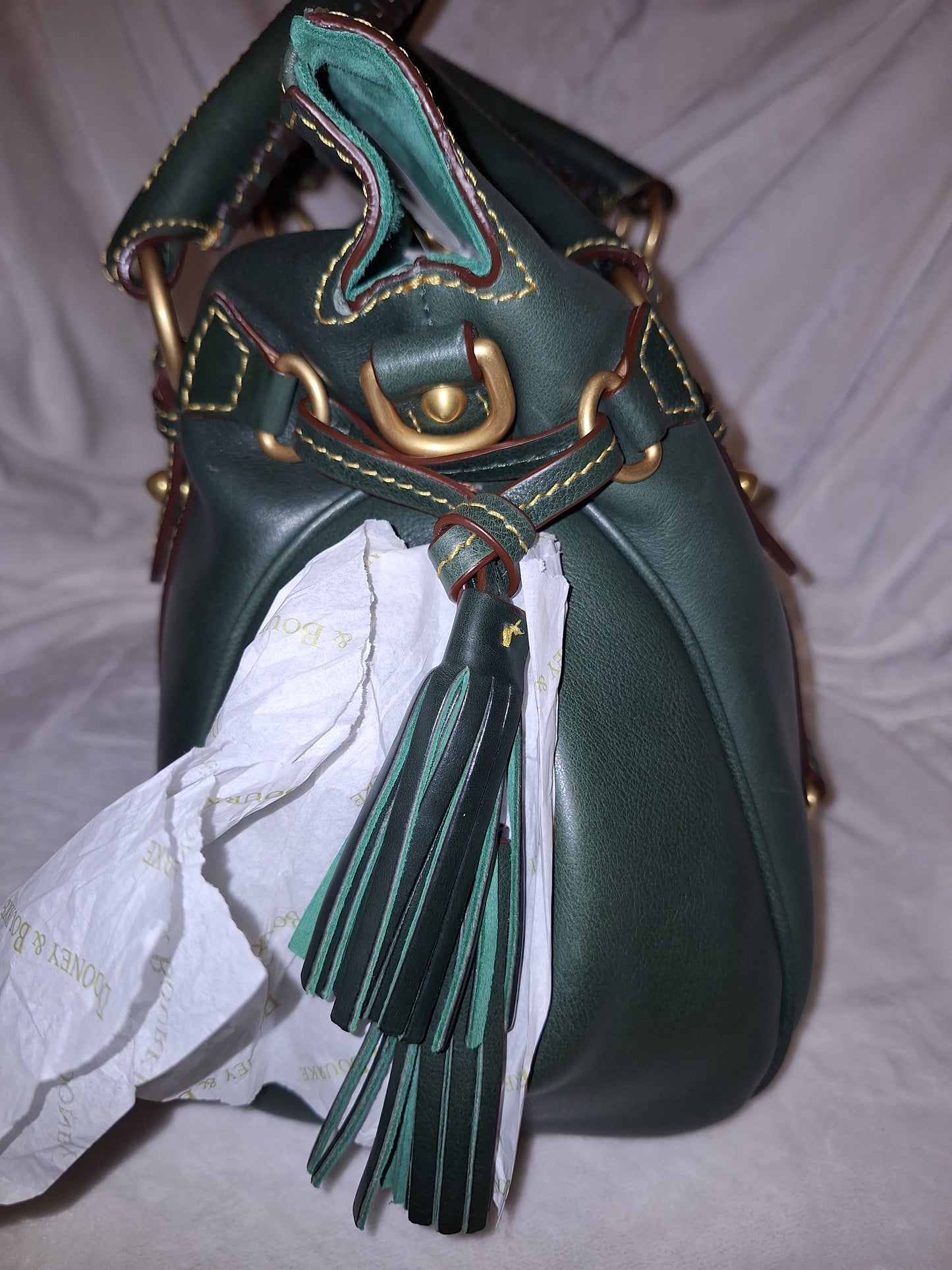 Dooney & Bourke Florentine Ivy Satchel - NWT - (Purchased Without DB Label Inside) (Price Includes Shipping)