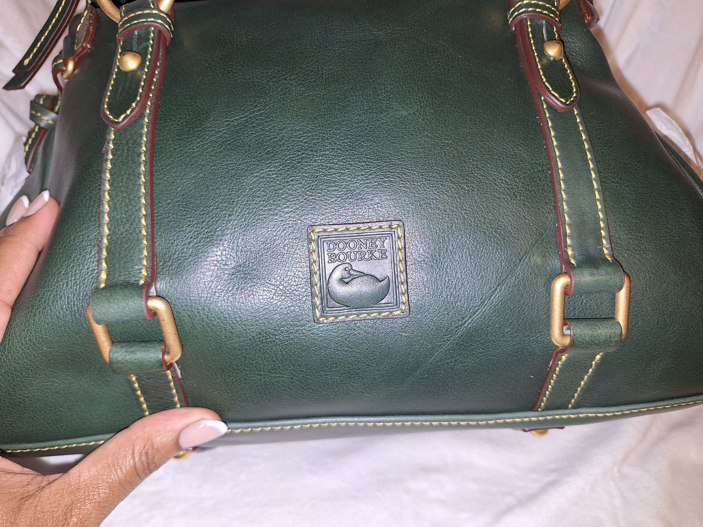 Dooney & Bourke Florentine Ivy Satchel - NWT - (Purchased Without DB Label Inside) (Price Includes Shipping)