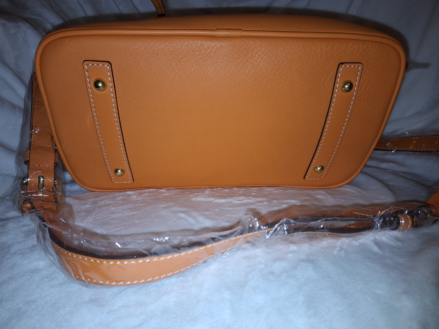 Dooney & Bourke Leather Western Collection Satchel - Orange - NWT (Price Includes Shipping)
