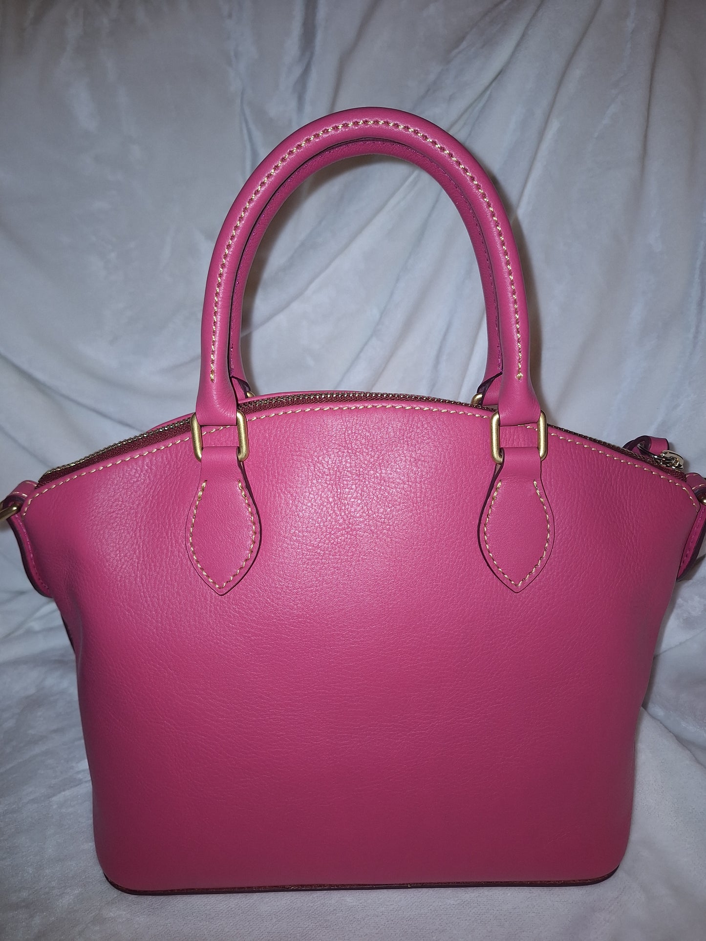 Dooney & Bourke Florentine Geena Satchel - Fuschia - NWT (Price Includes Shipping)