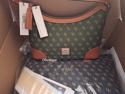 Dooney & Bourke Bundle - Ivy Gretta Large Shoulder Bag & Navy Gretta Wren Tote - Both NWT (Price Includes Shipping)