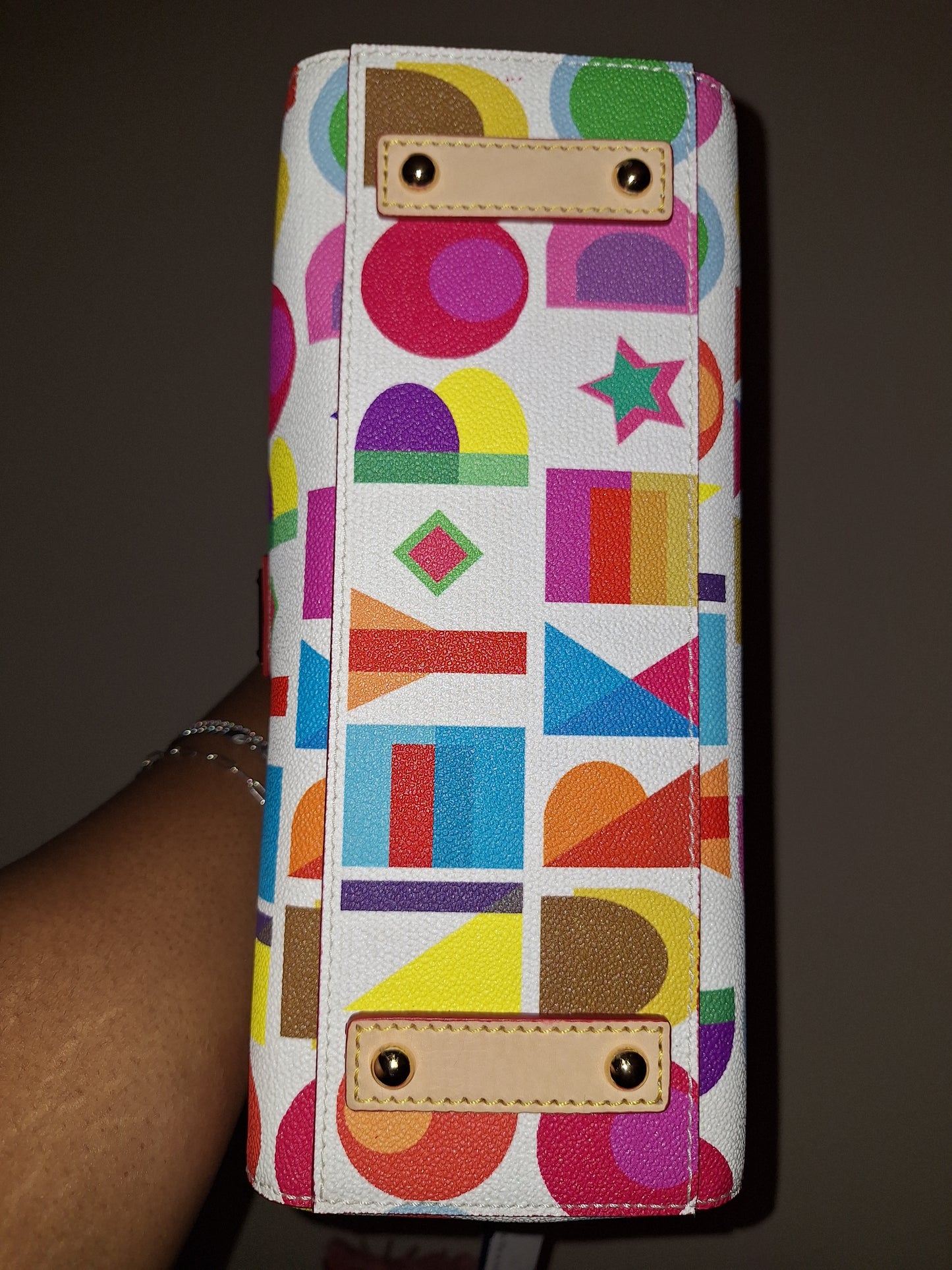 Dooney & Bourke Art Deco Top Handle Tote - White - NWT - (Price Includes Shipping)