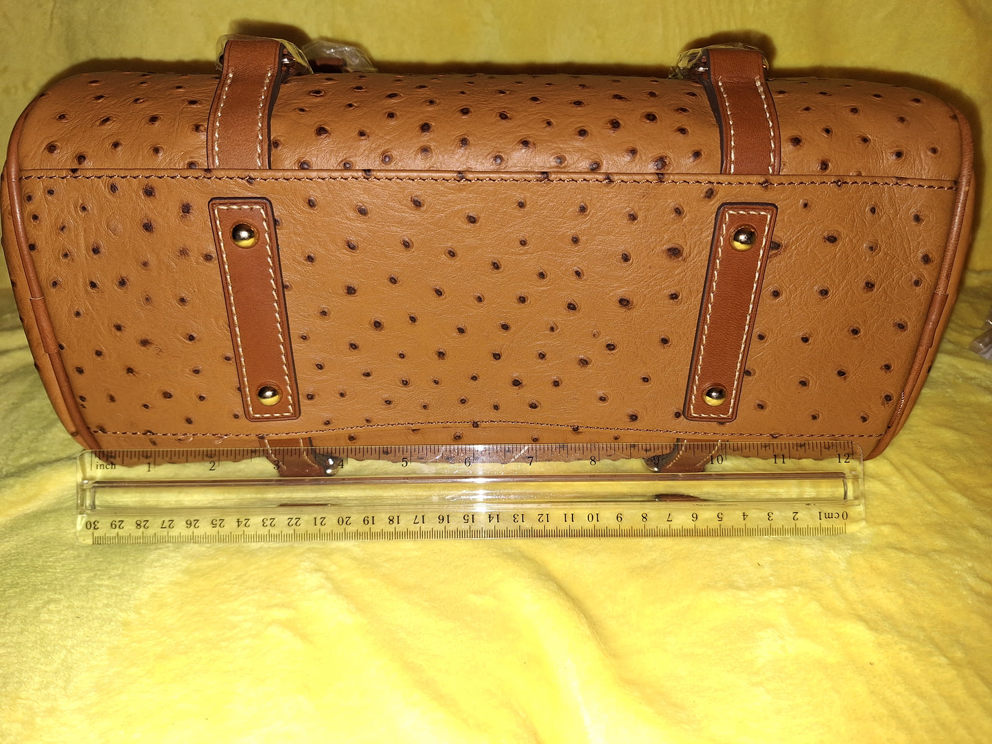 Dooney & Bourke Large Leather Satchel - Caramel - NWT - Price Includes Shipping