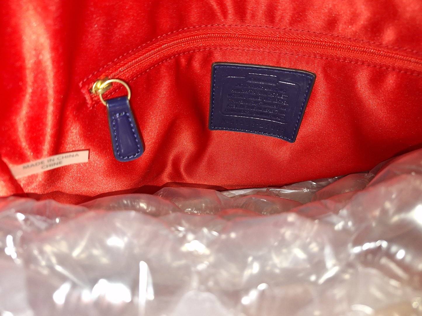 Coach Poppy Quilted Signature Denim Chain Tote - EUC (Price Includes Shipping)