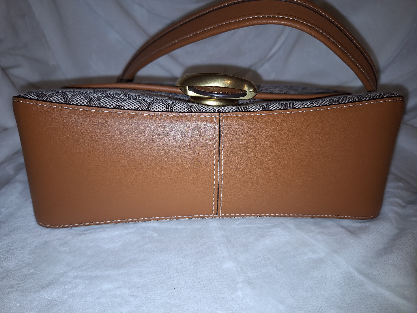 Coach Signature Jacquard Soft Tabby & Matching Wallet - Burnished Amber - NWT (Price Includes Shipping)
