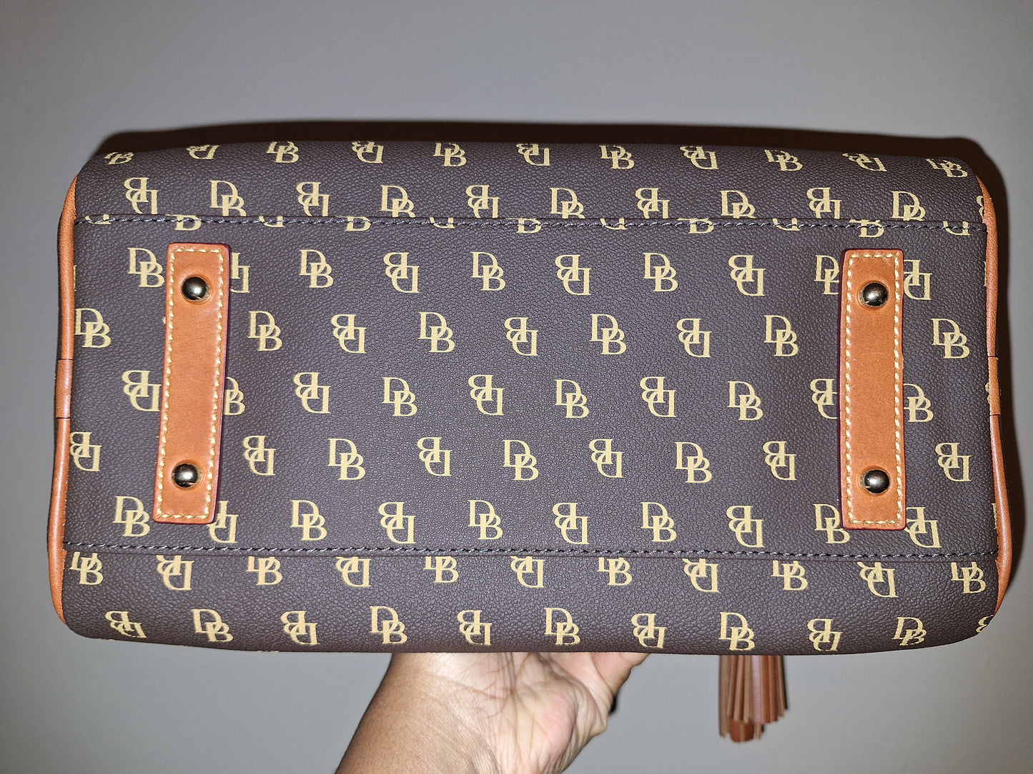 Dooney & Bourke Kendra Satchel - Gretta/Brown/Tan - NWT (Price Includes Shipping)