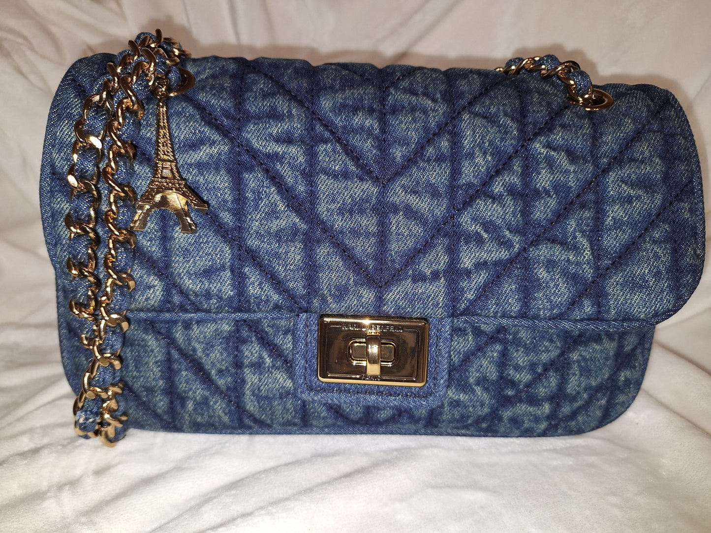 Karl Lagerfeld Agyness - Blue Denim - Regular Size - NWT (Price Includes Shipping)