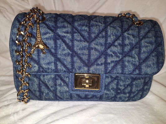 Karl Lagerfeld Agyness - Blue Denim - Regular Size - NWT (Price Includes Shipping)