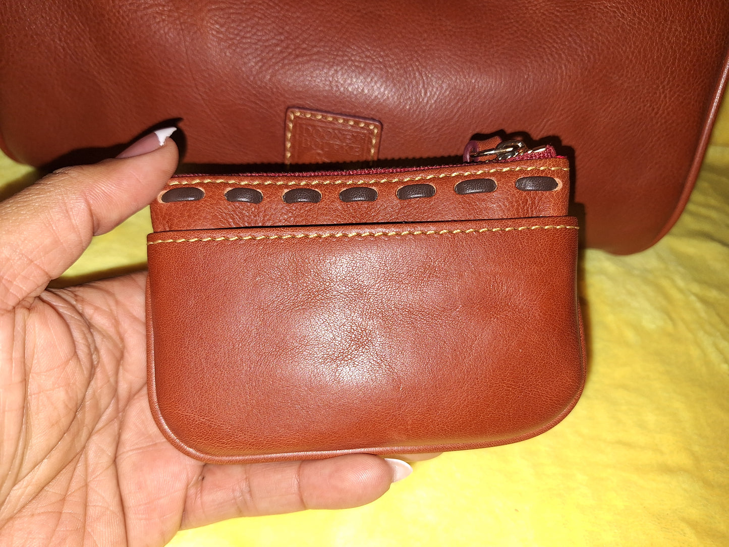 Dooney & Bourke Florentine Barrel Satchel - Ginger - NWT - Price Includes Shipping