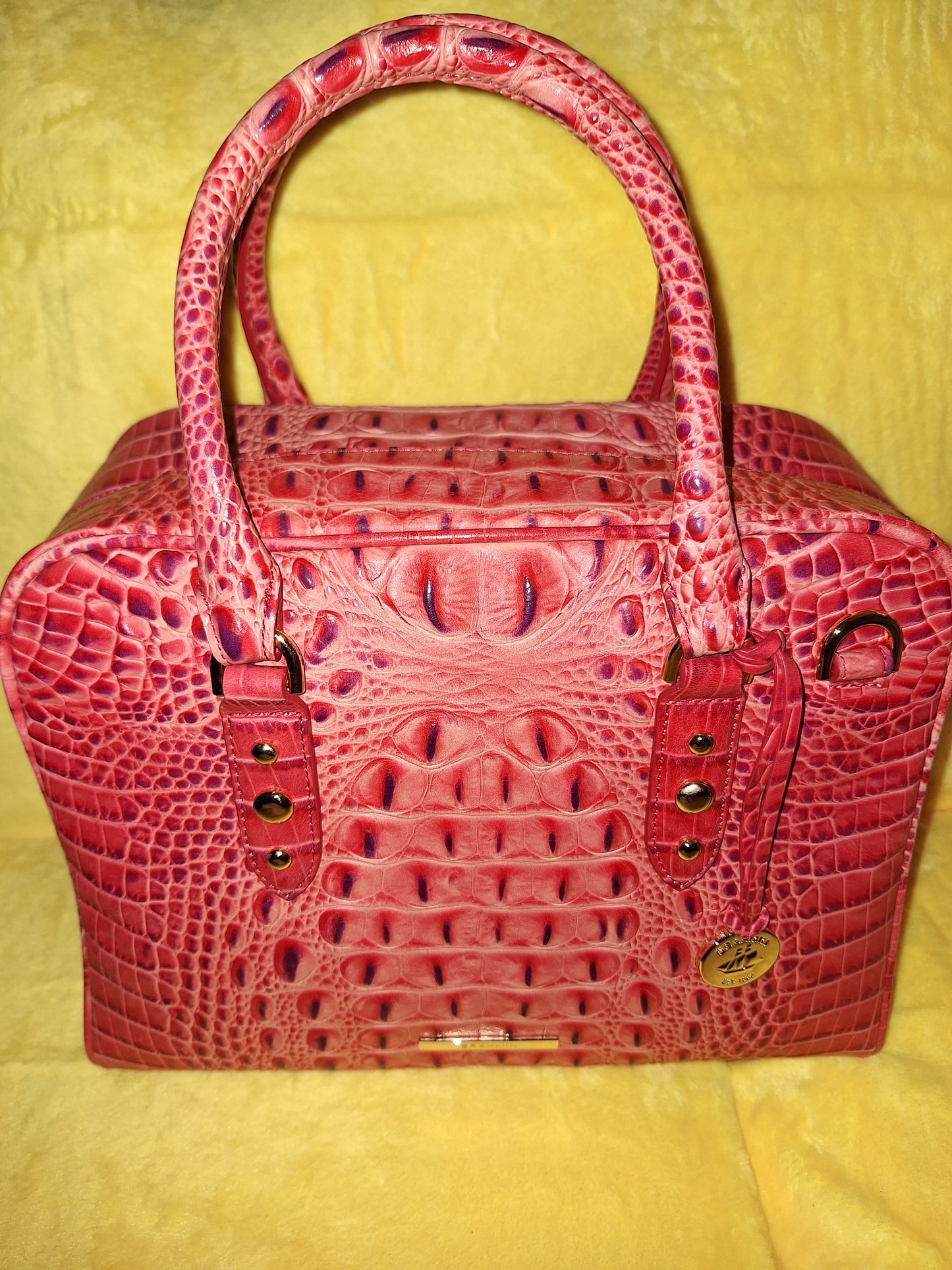 BRAHMIN Marissa Satchel - Cayenne Taos - NWT (Price Includes Shipping)