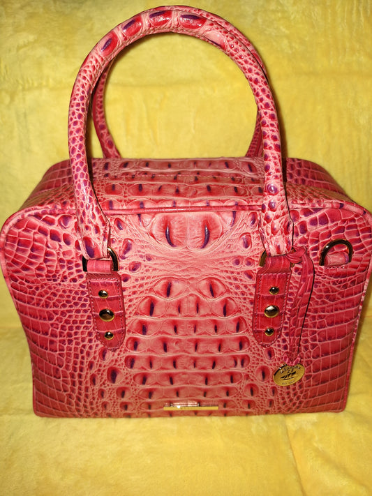 BRAHMIN Marissa Satchel - Cayenne Taos - NWT (Price Includes Shipping)