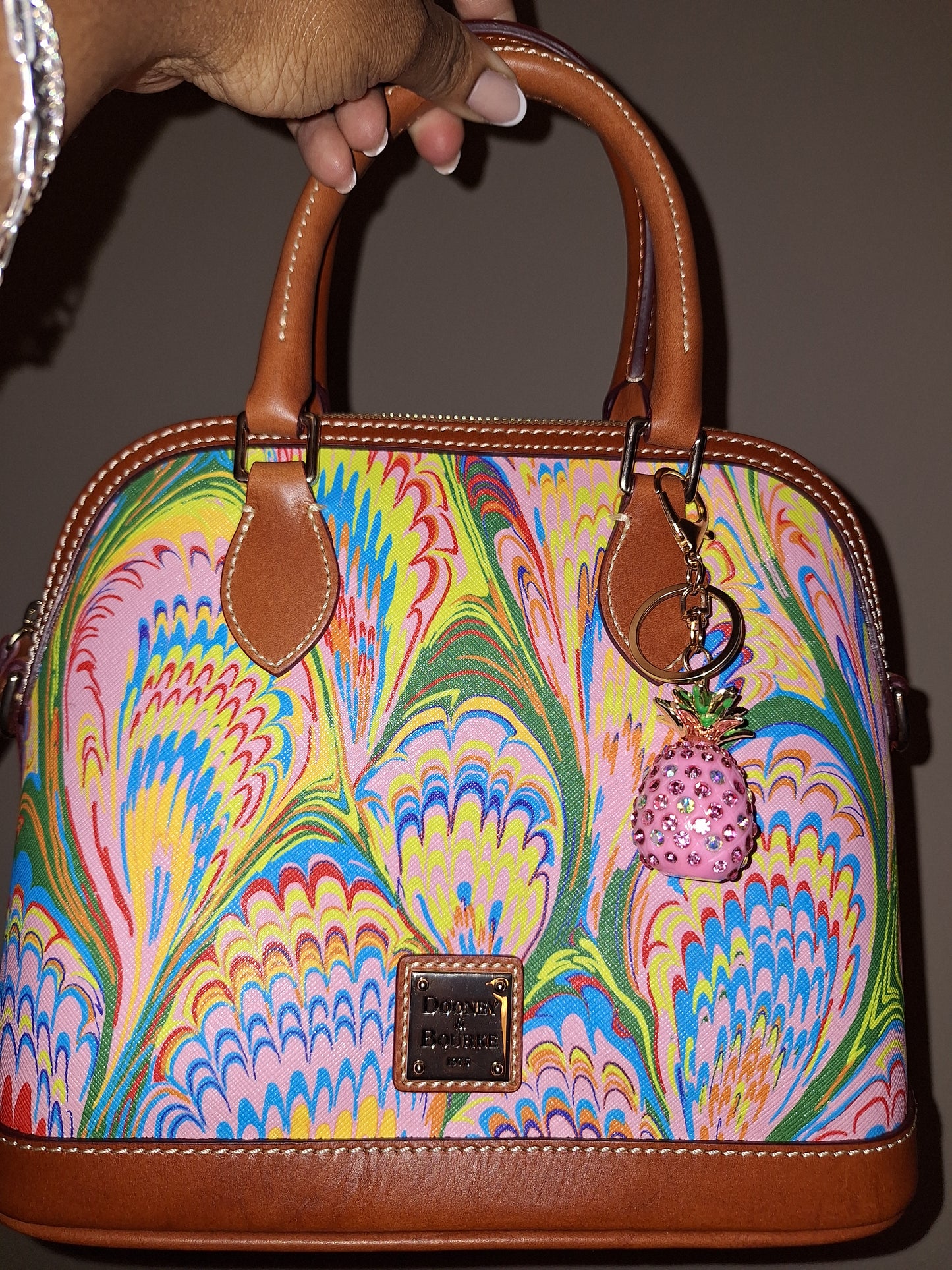 Dooney & Bourke Plumes Satchel - Pink - NWT - (Price Includes Shipping)