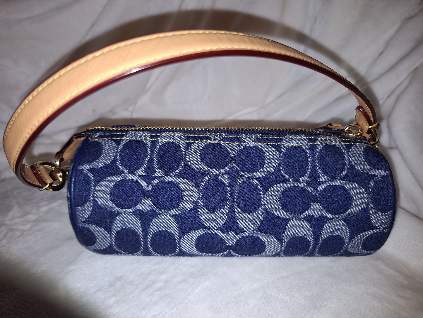 Coach Signature Denim Nolita Barrel - EUC - (Price Includes Shipping)