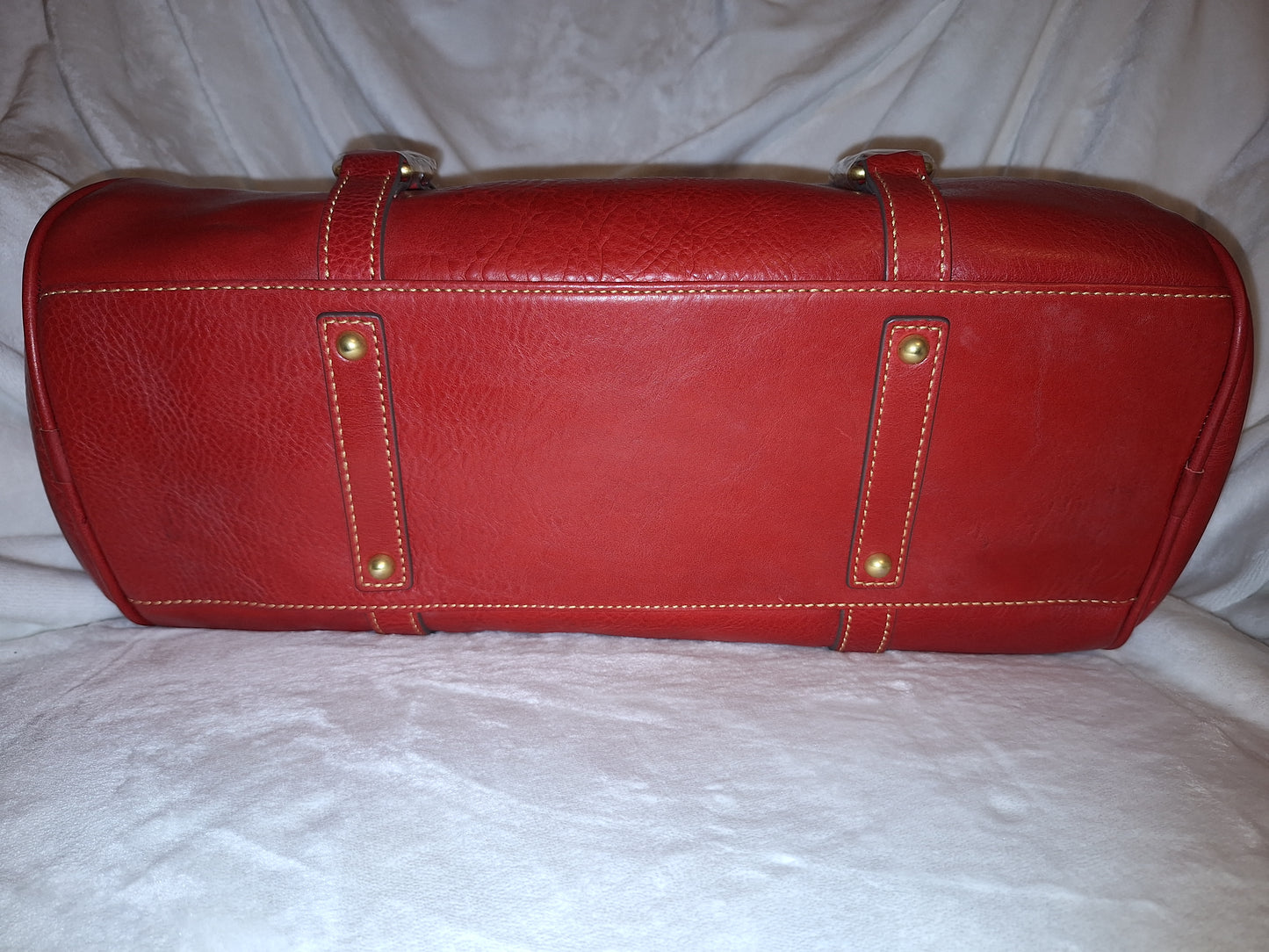 Dooney & Bourke ***(The Original Large)*** Florentine Satchel - Red - NWT (Price Includes Shipping)