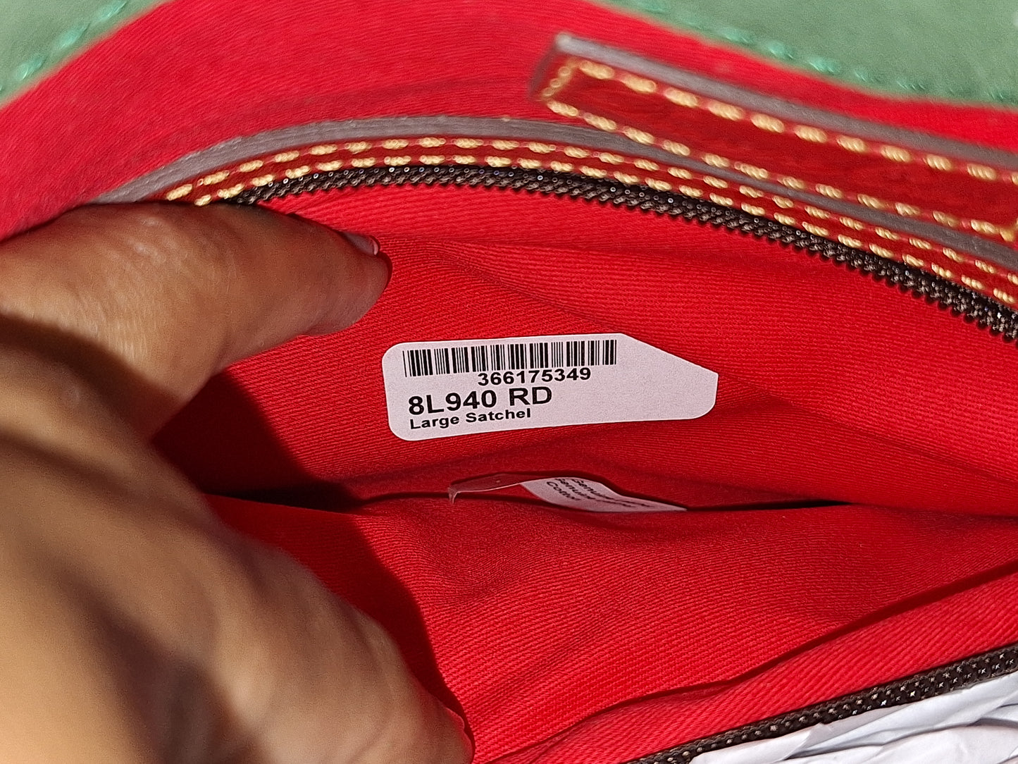 Dooney & Bourke ***(The Original Large)*** Florentine Satchel - Red - NWT (Price Includes Shipping)