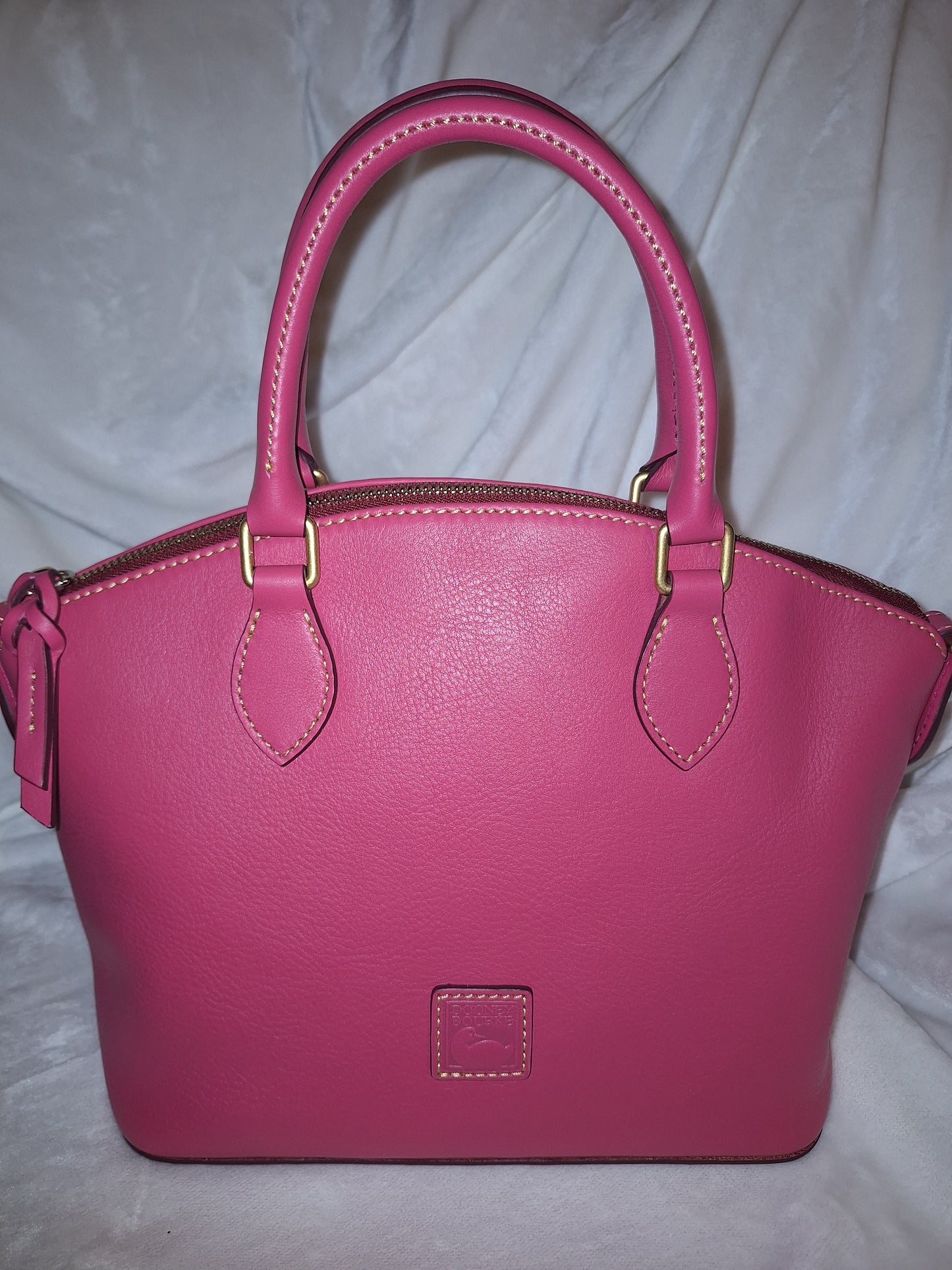 Dooney & Bourke Florentine Geena Satchel - Fuschia - NWT (Price Includes Shipping)