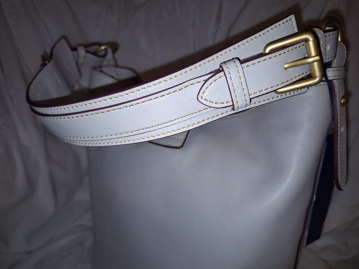 Dooney & Bourke Florentine Lily Bucket Bag - Ecru - NWT - (Price Includes Shipping)