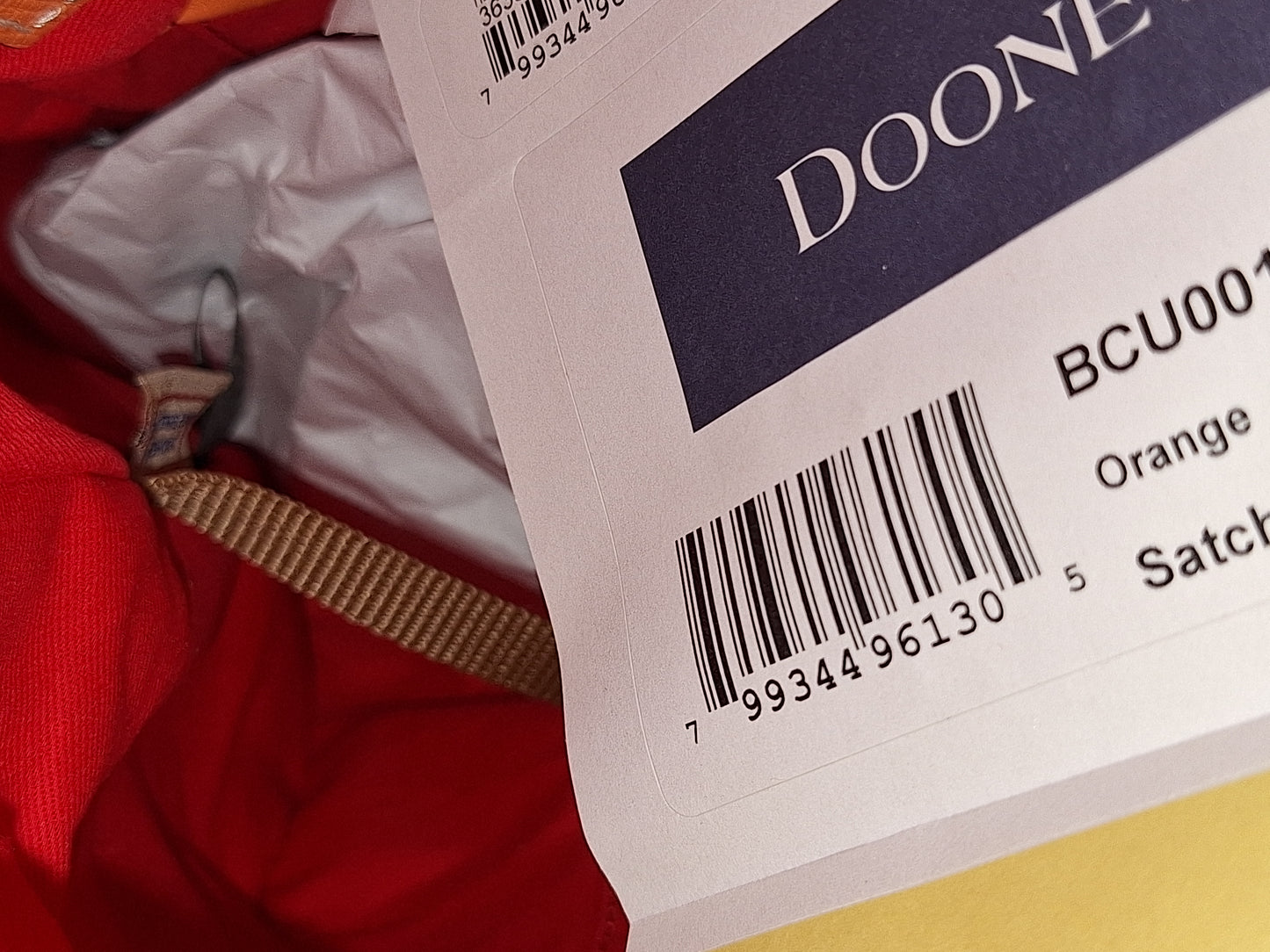 Dooney & Bourke Leather Satchel - Orange - NWT (Price Includes Shipping)