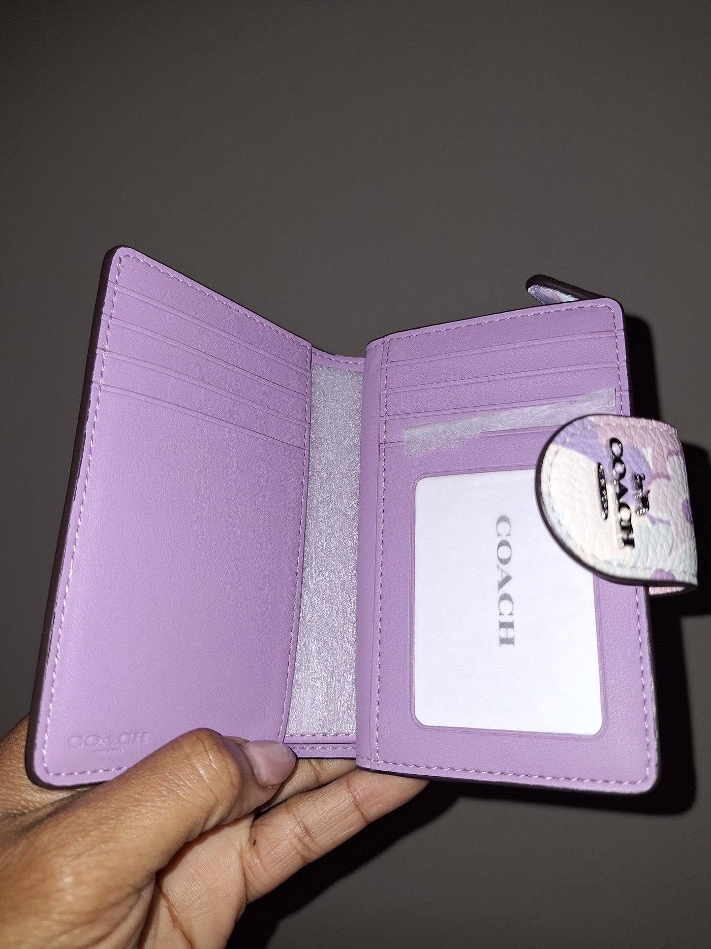 Coach Floral Wallet - Lilac/Lavender/Multi - NWT (Price Includes Shipping)