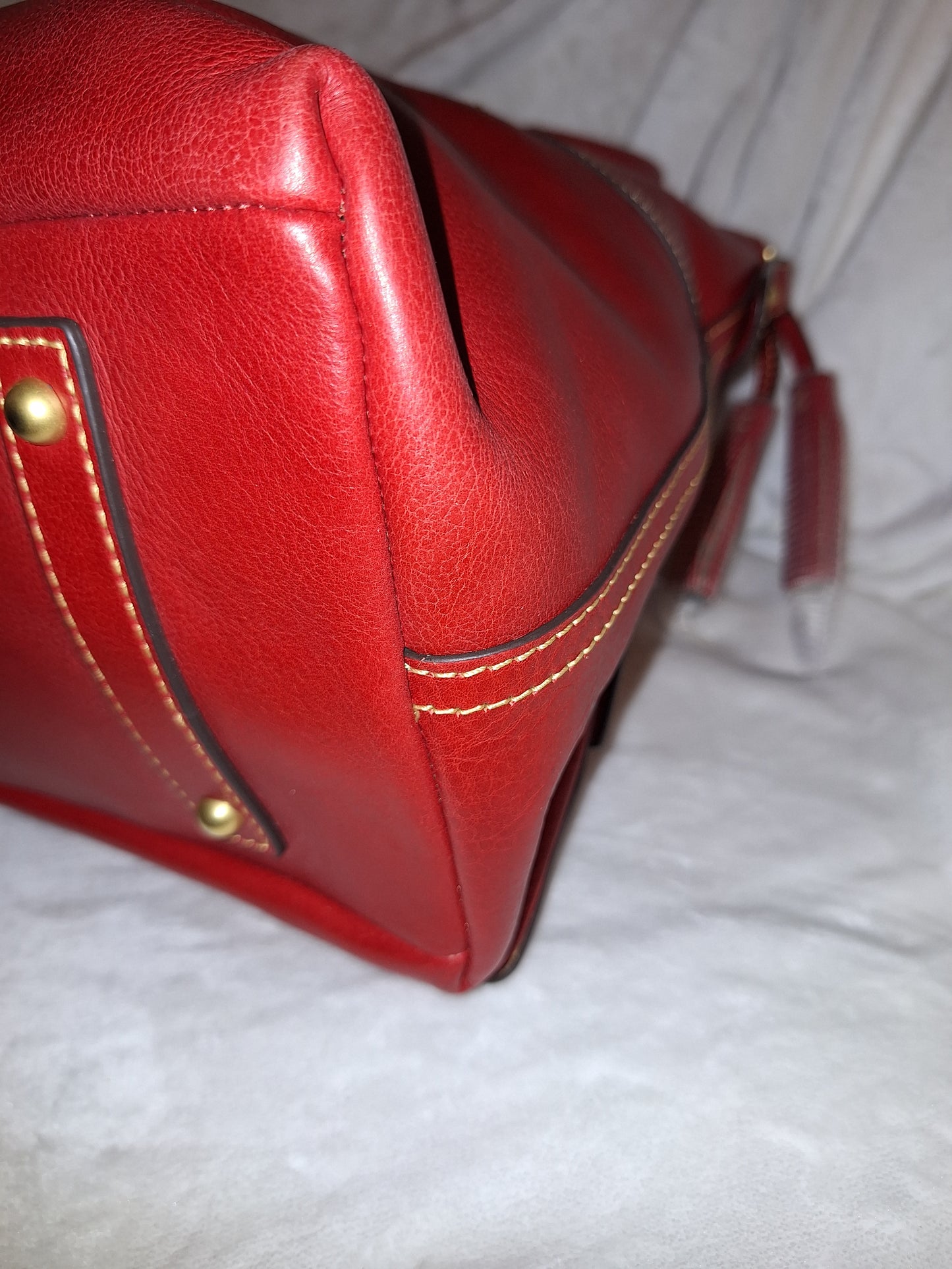 Dooney & Bourke Florentine Clayton Satchel - Red - NWT (Price Includes Shipping)